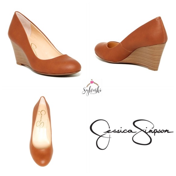 🔥Jessica Simpson Sampson Wedge Pump NWT - Picture 2 of 8